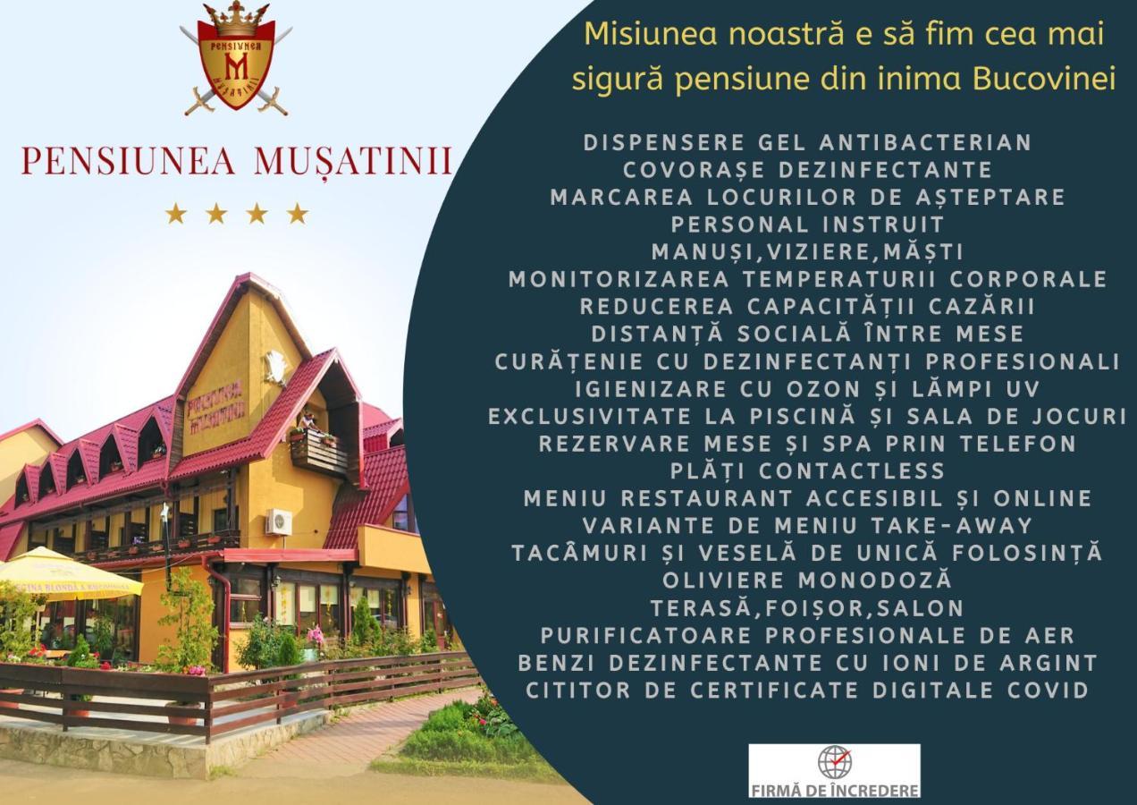 Pensiunea Mușatinii Putna  Exterior foto