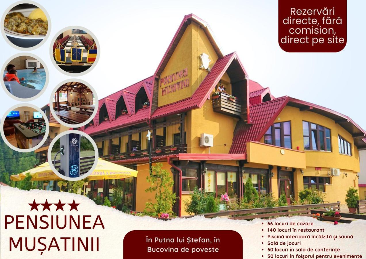 Pensiunea Mușatinii Putna  Exterior foto