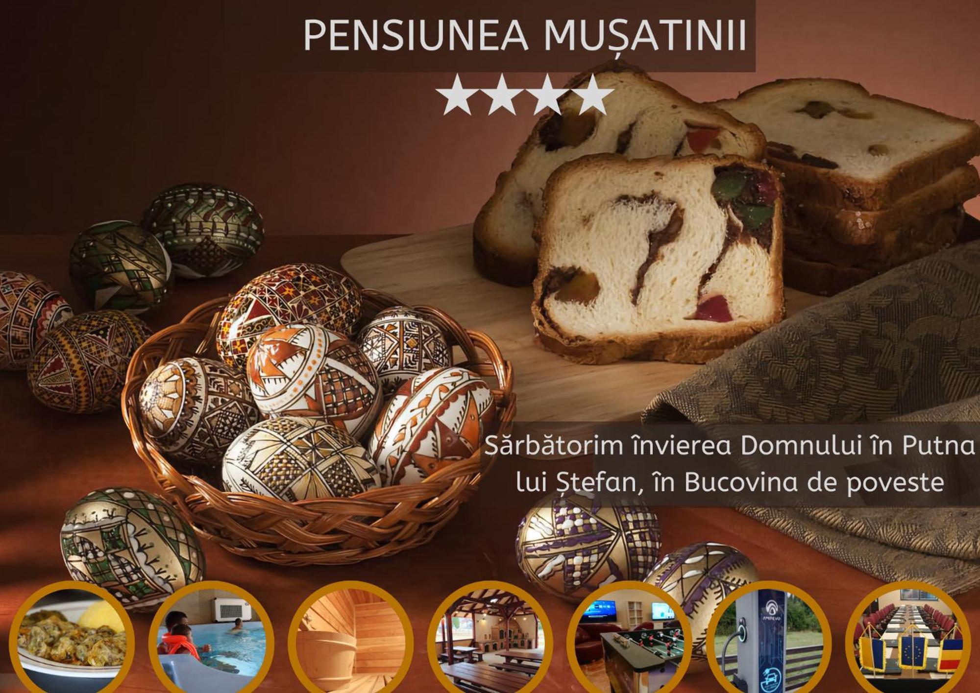Pensiunea Mușatinii Putna  Exterior foto