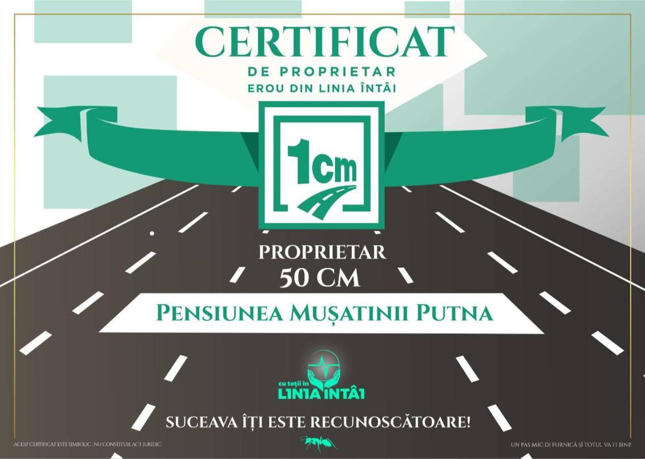 Pensiunea Mușatinii Putna  Exterior foto